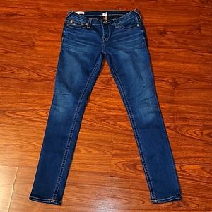 True Religion Stella, Low Rise Skinny Jeans